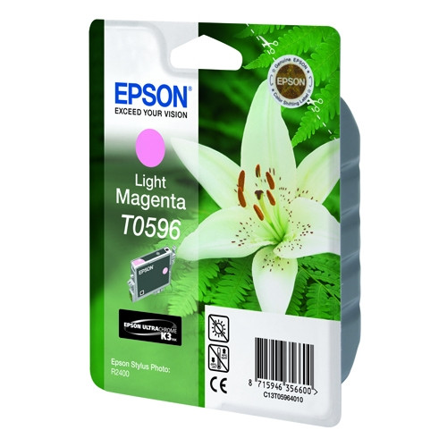 Epson T0596 light magenta ink cartridge (original Epson) C13T05964010 022975 - 1