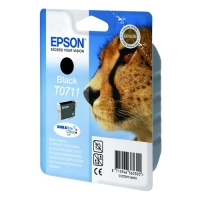 Epson T0711 black ink cartridge (original Epson) C13T07114011 C13T07114012 900661