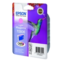 Epson T0806 light magenta ink cartridge (original Epson) C13T08064011 023095