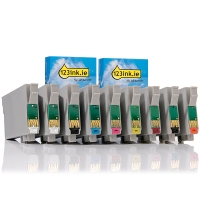 Epson T0870/1/2/3/4/7/8/9 series 9-pack (123ink version) C13T08704010C C13T08714010C C13T08724010C C13T08734010C C13T08744010C 110588