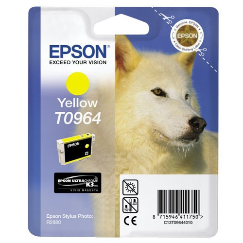 Epson T0964 yellow ink cartridge (original Epson) C13T09644010 023332 - 1
