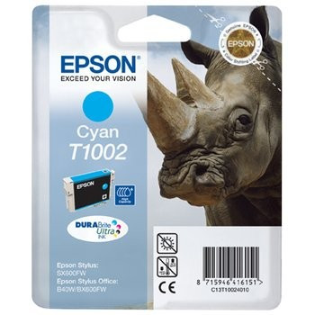 Epson T1002 cyan ink cartridge (original Epson) C13T10024010 026220 - 1