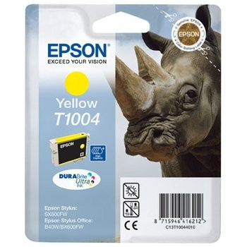 Epson T1004 yellow ink cartridge (original Epson) C13T10044010 026224 - 1