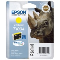 Epson T1004 yellow ink cartridge (original Epson) C13T10044010 026224