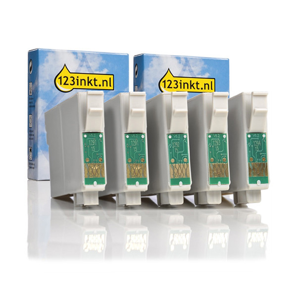 Epson T1295 high-capacity series 5-pack (123ink version) 160851 - 1