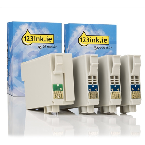 Epson T1301 BK/C/M/Y extra high-capacity ink cartridge 4-pack (123ink version) 127008 - 1