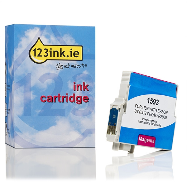 Epson T1593 magenta ink cartridge (123ink version) C13T15934010C 026391 - 1