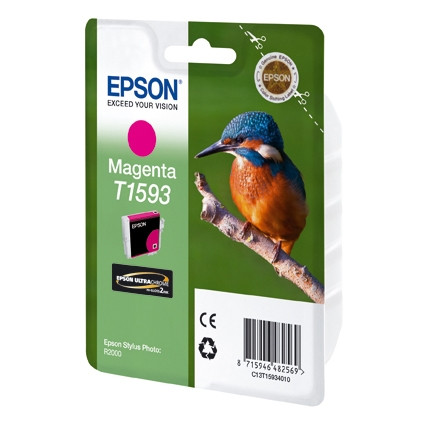 Epson T1593 magenta ink cartridge (original Epson) C13T15934010 026390 - 1