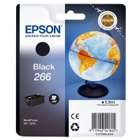 Epson T266 black ink cartridge (original Epson) C13T26614010 026716