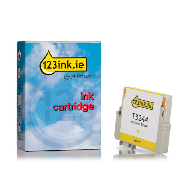 Epson T3244 yellow ink cartridge (123ink version) C13T32444010C 026941 - 1