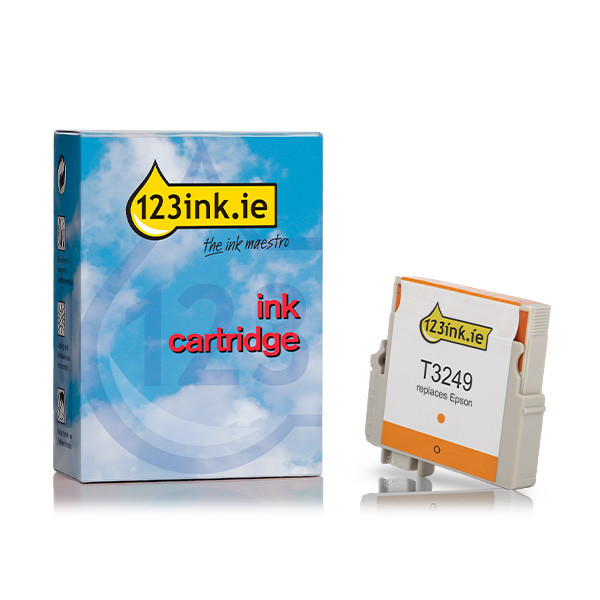 Epson T3249 orange ink cartridge (123ink version) C13T32494010C 026947 - 1