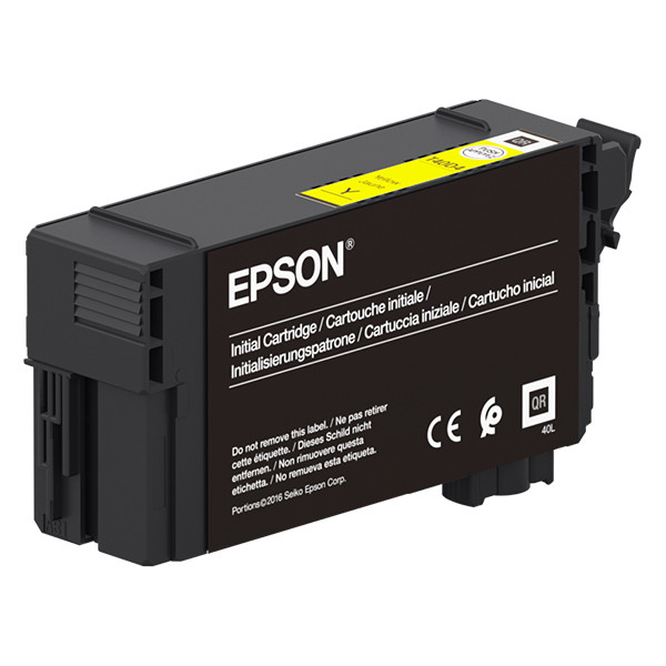 Epson T40C440 yellow ink cartridge (original) C13T40C440 083414 - 1