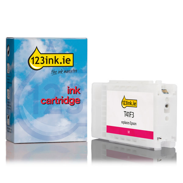 Epson T41F3 high-capacity magenta ink cartridge (123ink version) 083429 - 1