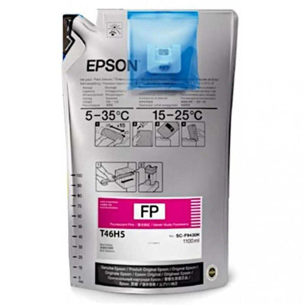 Epson T46D540 fluorescent pink ink cartridge (original Epson) C13T46D540 083476 - 1
