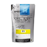 Epson T46D640 fluorescent yellow ink cartridge (original Epson) C13T46D640 083474