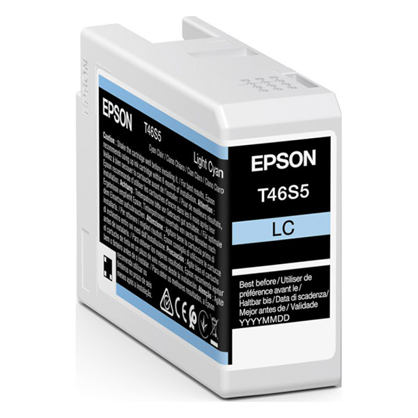 Epson T46S5 light cyan ink cartridge (original Epson) C13T46S500 083498 - 1