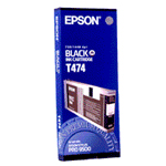 Epson T474 (C13T474011) black ink cartridge (original) 025200 - 1