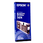 Epson T474 (C13T474011) black ink cartridge (original) C13T474011 025200
