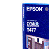 Epson T477 (C13T477011) cyan ink cartridge (original) C13T477011 025230 - 1