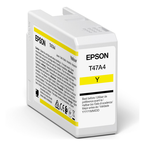 Epson T47A4 yellow ink cartridge (original Epson) C13T47A400 083516 - 1