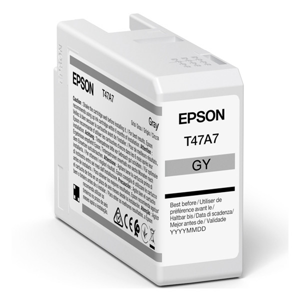 Epson T47A7 grey ink cartridge (original) C13T47A700 083522 - 1