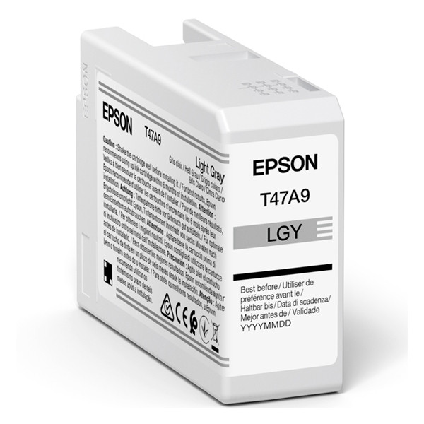 Epson T47A9 light grey ink cartridge (original Epson) C13T47A900 083524 - 1