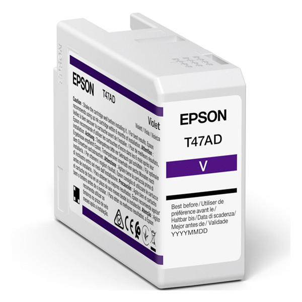 Epson T47AD violet ink cartridge (original) C13T47AD00 083526 - 1