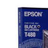 Epson T480 (C13T480011) black ink cartridge (original) C13T480011 025300 - 1