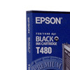 Epson T480 (C13T480011) black ink cartridge (original Epson) 025300 - 1