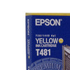 Epson T481 (C13T481011) yellow ink cartridge (original) C13T481011 025310 - 1