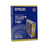 Epson T481 (C13T481011) yellow ink cartridge (original Epson) 025310