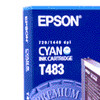 Epson T483 (C13T483011) cyan ink cartridge (original Epson) 025330 - 1