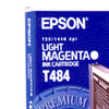 Epson T484 (C13T484011) light magenta ink cartridge (original) C13T484011 025340 - 1