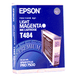 Epson T484 (C13T484011) light magenta ink cartridge (original) C13T484011 025340