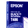Epson T486 (C13T486011) black ink cartridge (original) C13T486011 025420 - 1