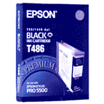 Epson T486 (C13T486011) black ink cartridge (original) 025420 - 1