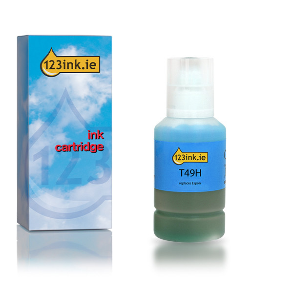 Epson T49H2 cyan ink bottle (123ink version) 083461 - 1