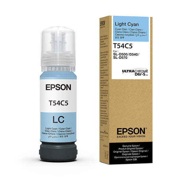 Epson T54C light cyan ink cartridge (original Epson) 083672 - 1