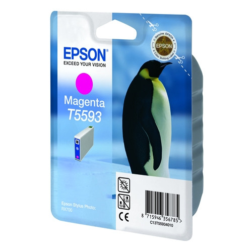 Epson T5593 magenta ink cartridge (original Epson) C13T55934010 022930 - 1