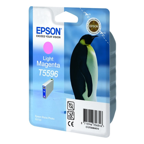 Epson T5596 light magenta ink cartridge (original Epson) C13T55964010 022945 - 1