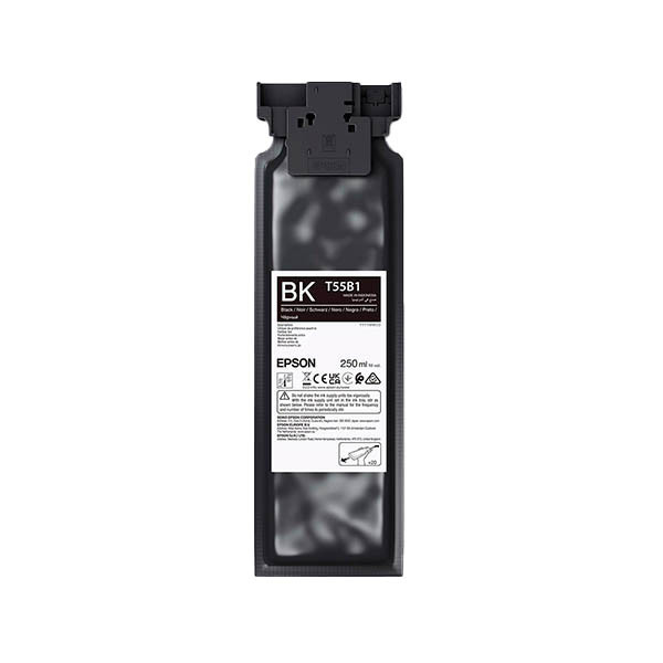 Epson T55B1 black ink cartridge (original Epson) 027450 - 1