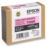 Epson T580B vivid light magenta ink cartridge (original Epson) 025927
