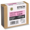 Epson T580B vivid light magenta ink cartridge (original Epson)