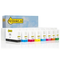 Epson T596 PBK/C/M/Y/LC/LM/O/G ink cartridge 8-pack (123ink version) C13T596100C C13T596200C C13T596300C C13T596400C C13T596500C 127031