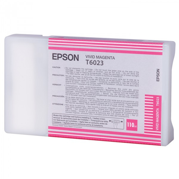 Epson T6023 vivid magenta ink cartridge (original Epson) 026022 - 1