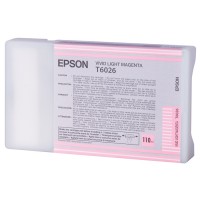 Epson T6026 vivid light magenta ink cartridge (original Epson) 026028