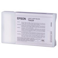 Epson T6029 standard capacity light light black ink cartridge (original Epson) C13T602900 026032