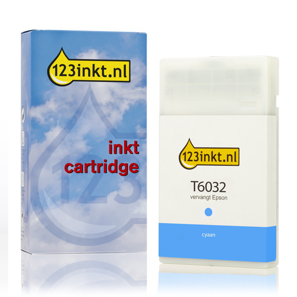 Epson T6032 high-capacity cyan ink cartridge (123ink version) 026037 - 1
