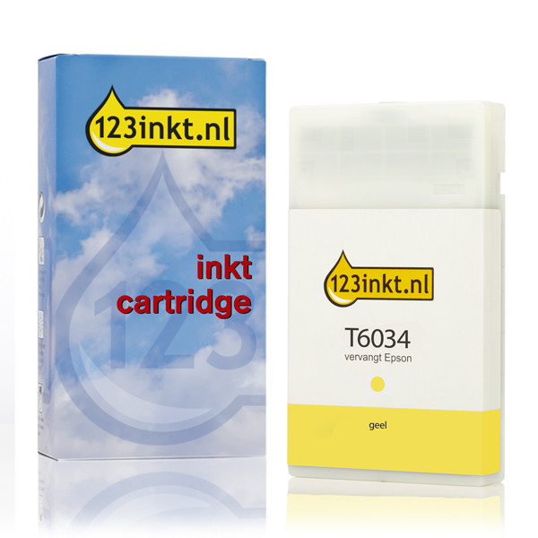 Epson T6034 high-capacity yellow ink cartridge (123ink version) 026041 - 1