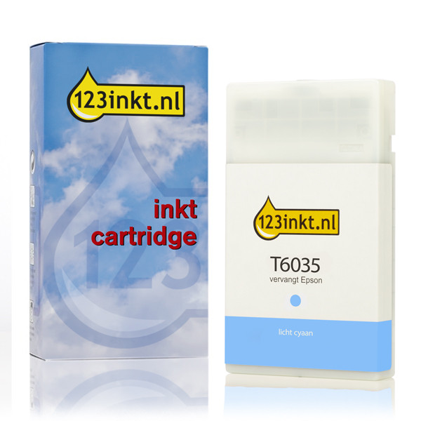 Epson T6035 high-capacity light cyan ink cartridge (123ink version) 026043 - 1